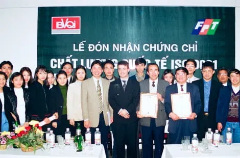 2000 — ISO 9001 laid the foundation for a comprehensive management system